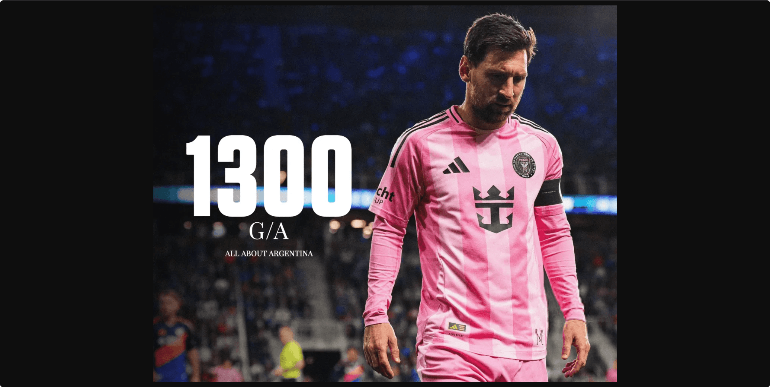 সত্যিকারের সর্বশ্রেষ্ঠ! মেসির ক্যারিয়ার: ৮৯৬ গোল ও ৪০৪ অ্যাসিস্ট, মোট ১৩০০ গোল অবদানে পৌঁছালেন