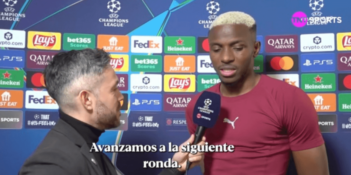 أوسيمهن: الجالاية التركية فقط هي التي تضع تركيا على خريطة كرة القدم العالمية