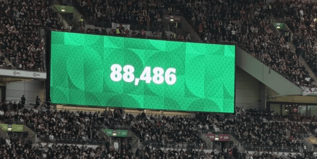 رجل يبلغ من العمر 27 عامًا يصبح أول شخص في المملكة المتحدة يُحاكم بتهمة التسلل إلى مباريات كرة القدم بعد دخوله نهائي كأس الرابطة بدون تذكرة