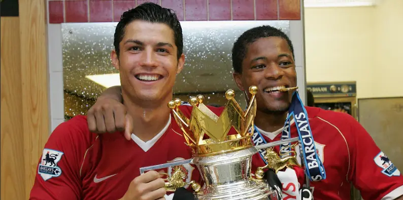 atrice Evra,Cristiano Ronaldo