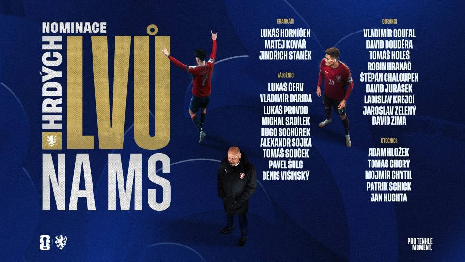 Skuad 26 pemain Republik Ceko untuk Piala Dunia FIFA