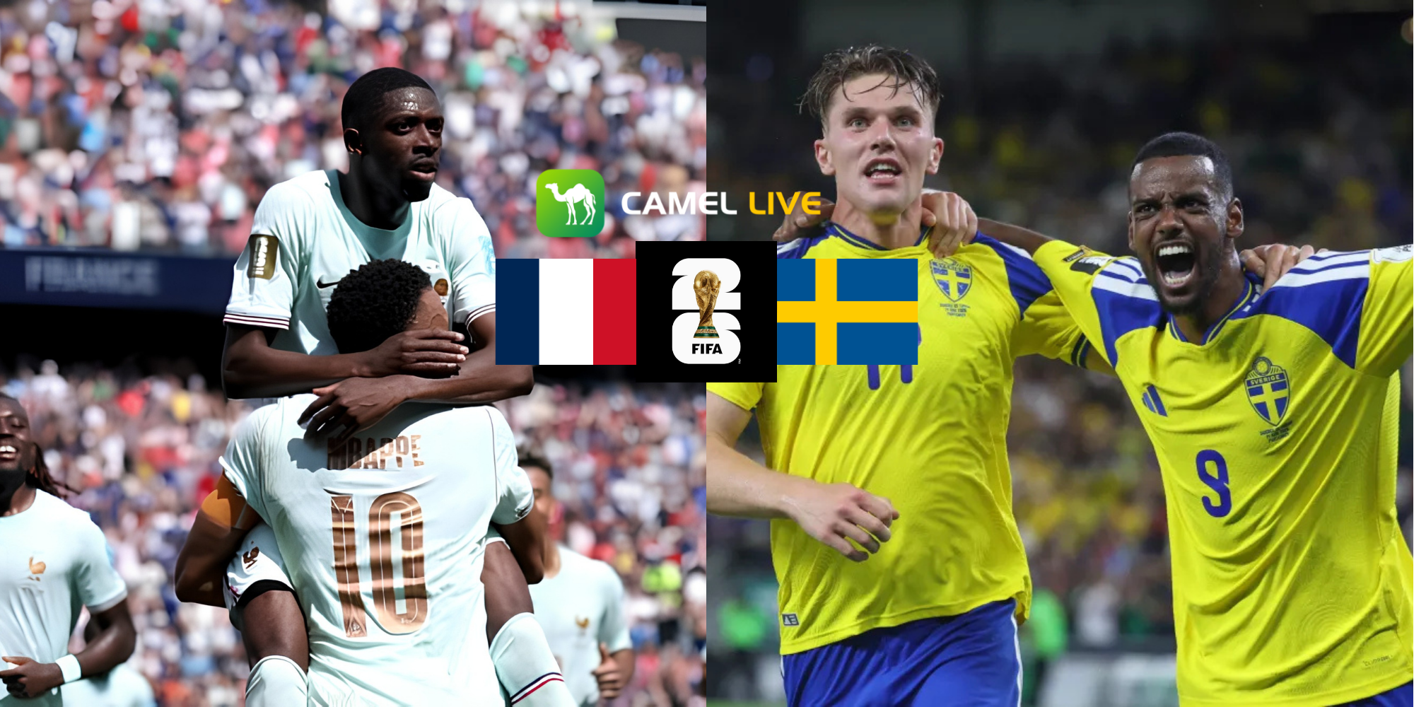 【Click to get your supported team's FREE avatar 】How to Watch World Cup Round of 32 France vs Sweden:Free Live Stream, TV channel and Start Time