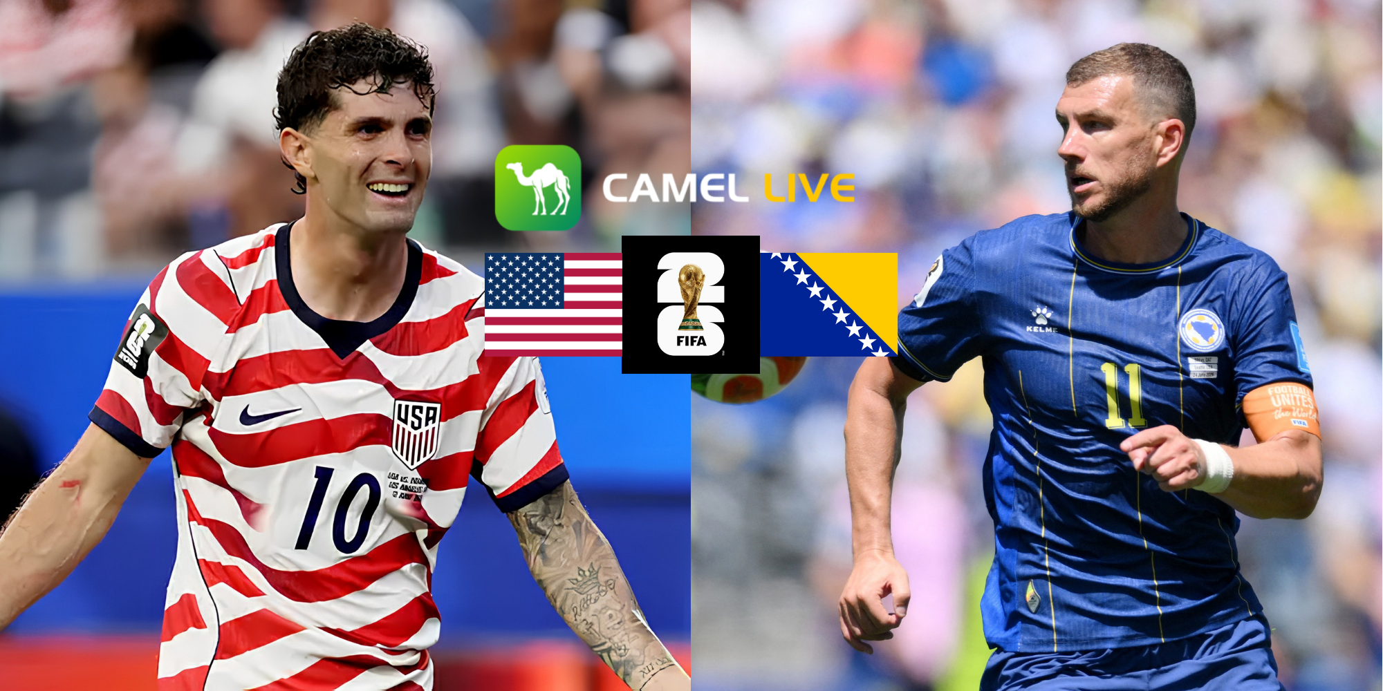 【Klik untuk mendapatkan avatar GRATIS tim dukungan Anda】Cara Menonton Babak 32 Besar Piala Dunia USA vs Bosnia-Herzegovina: Siaran Langsung Gratis, saluran TV, dan Waktu Mulai
