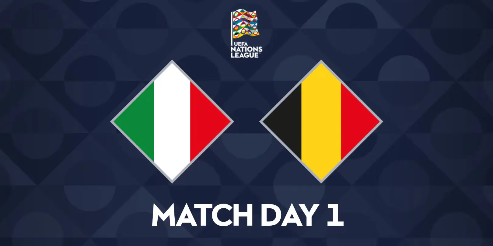 Como assistir à UEFA Nations League Itália vs Bélgica: transmissão ao vivo grátis e horário de início na prévia