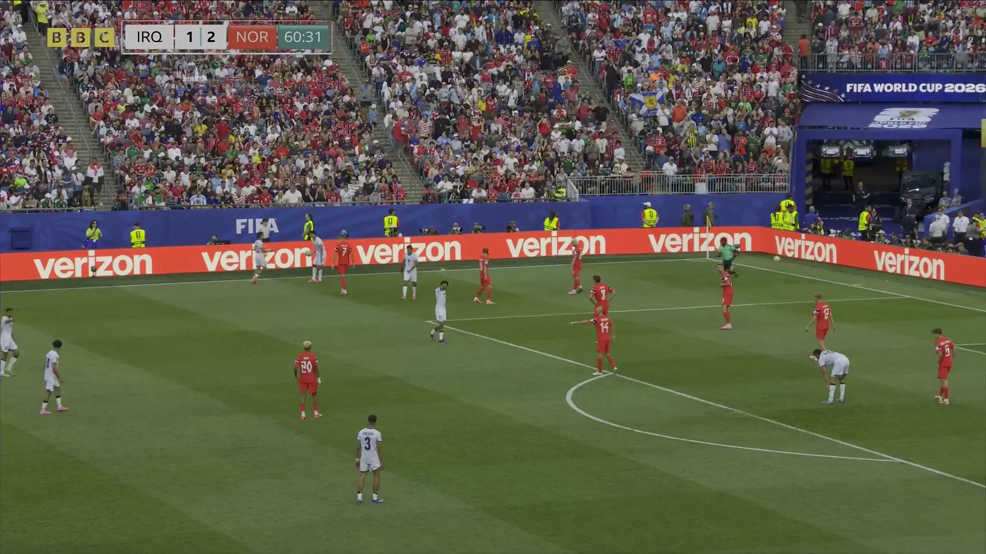 2026-06-17 كأس العالم FIFA 2026 دور المجموعات – المجموعة I: العراق ضد النرويج