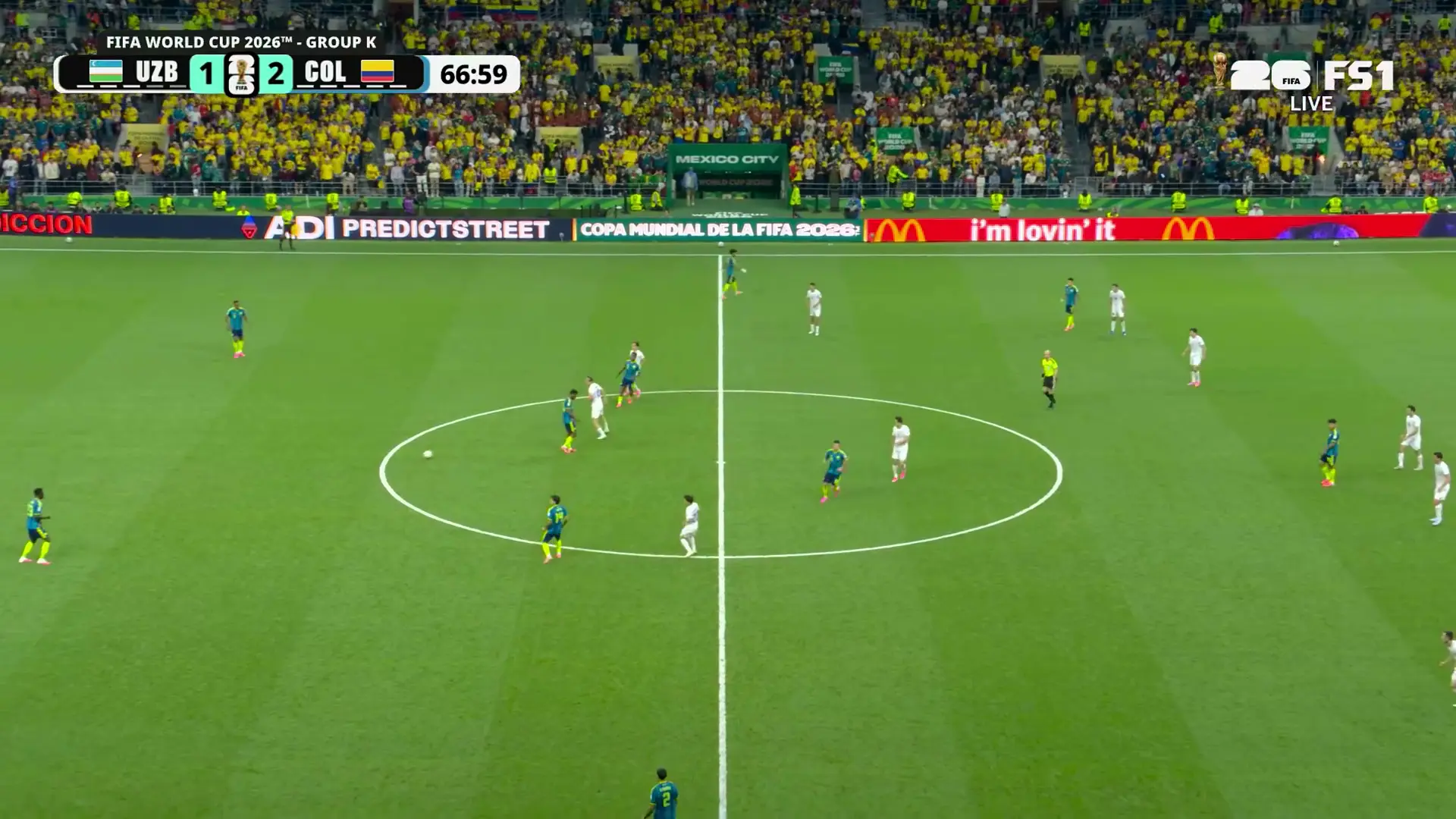 2026-06-18 كأس العالم FIFA 2026 دور المجموعات – المجموعة K: أوزبكستان ضد كولومبيا