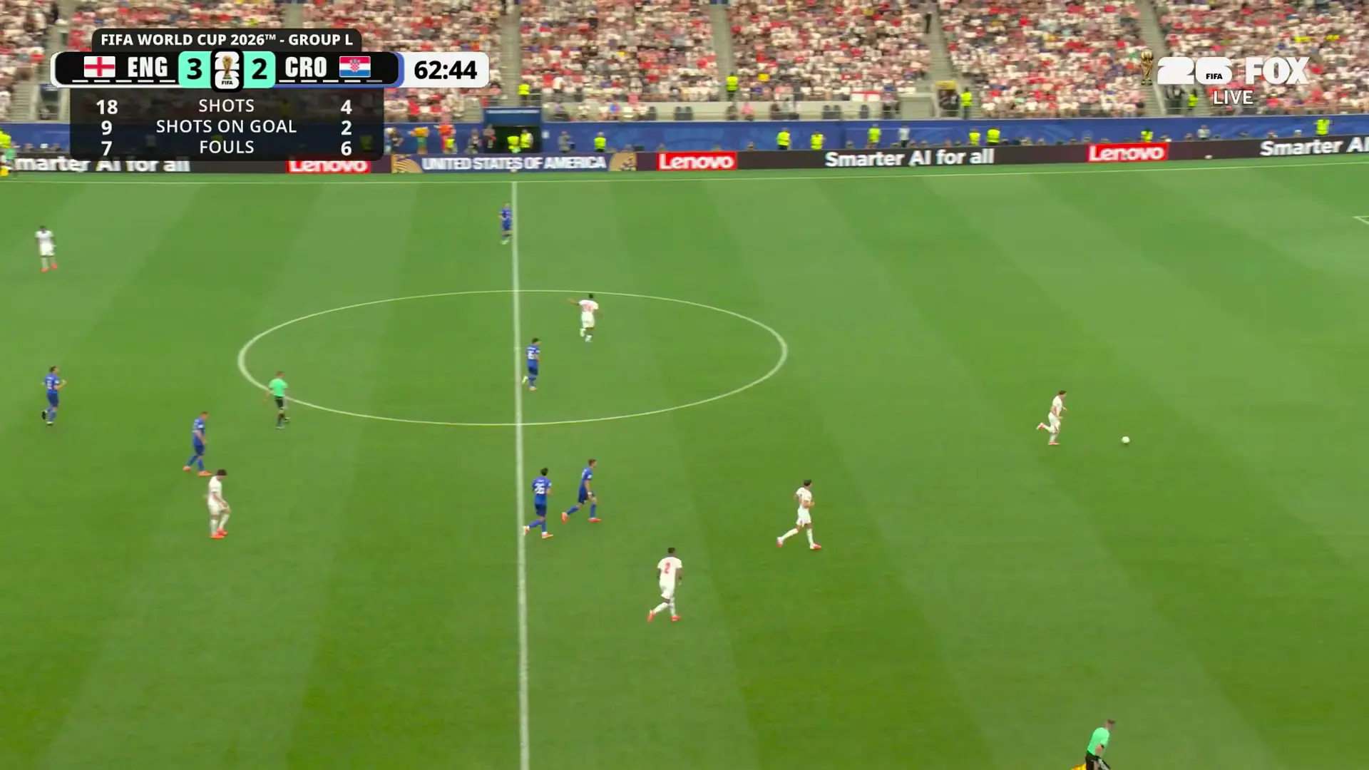 2026-06-18 كأس العالم FIFA 2026 دور المجموعات – المجموعة L: إنجلترا ضد كرواتيا