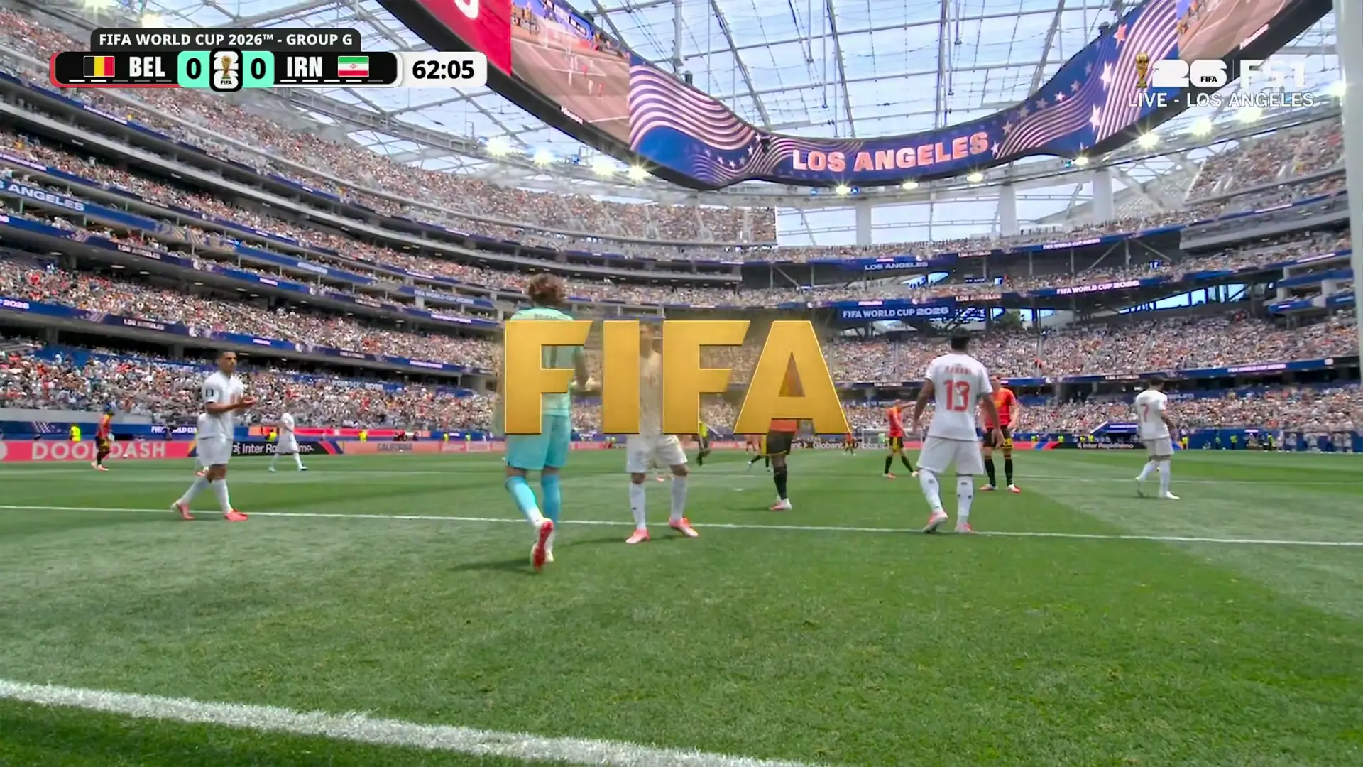 2026-06-22 كأس العالم FIFA 2026 دور المجموعات – المجموعة G: بلجيكا ضد إيران