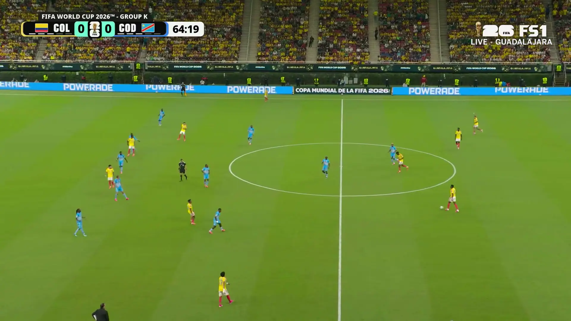 2026-06-24 كأس العالم FIFA 2026 دور المجموعات – المجموعة K: كولومبيا ضد جمهورية الكونغو الديمقراطية