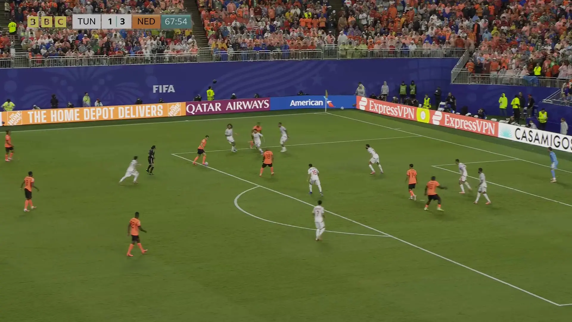 2026-06-26 كأس العالم FIFA 2026 دور المجموعات – المجموعة F: تونس ضد هولندا