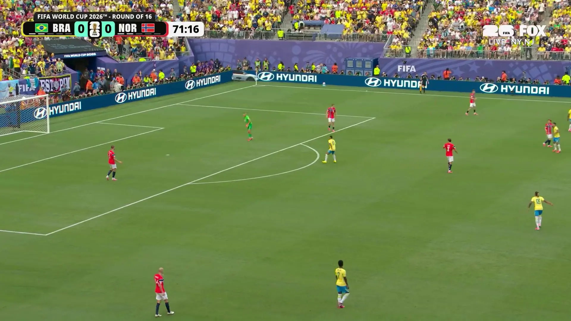 2026-07-06 كأس العالم FIFA 2026 دور الـ16: البرازيل ضد النرويج