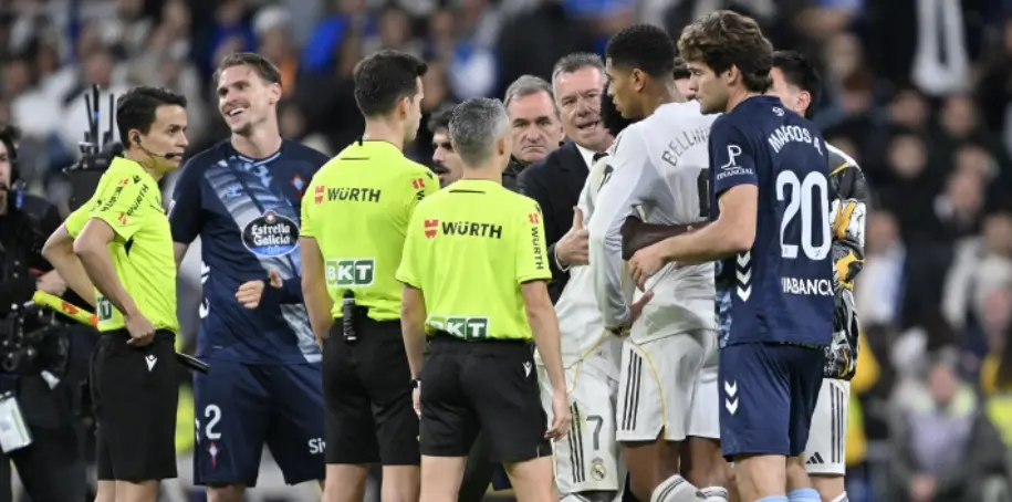 ريال مدريد، سيلتا، حكم، فران غارسيا، كارفاخال، كاريراس، كاميل.لايف