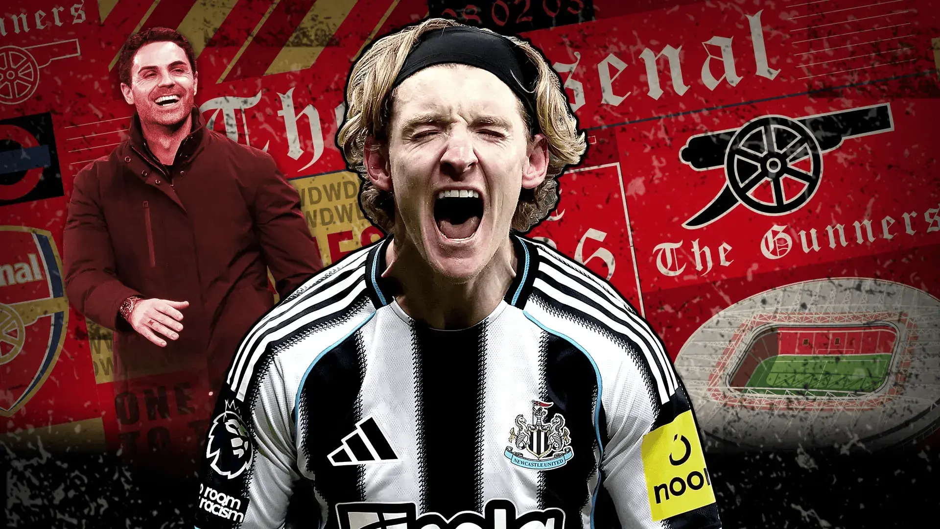 Gordon,Arsenal,NewcastleUnited,Transfer,camel.live