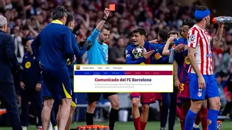 برشلونة يتقدم بشكوى لليويفا: يسرد سبع مظالم كبرى في مواجهتي أتلتيكو مدريد
