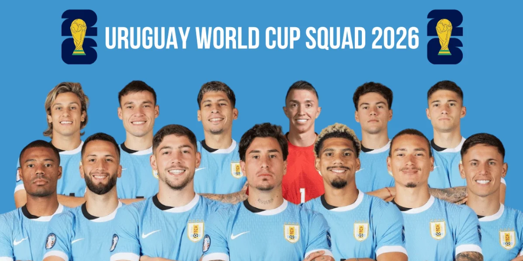 Uruguay FIFA World Cup 26-man squad