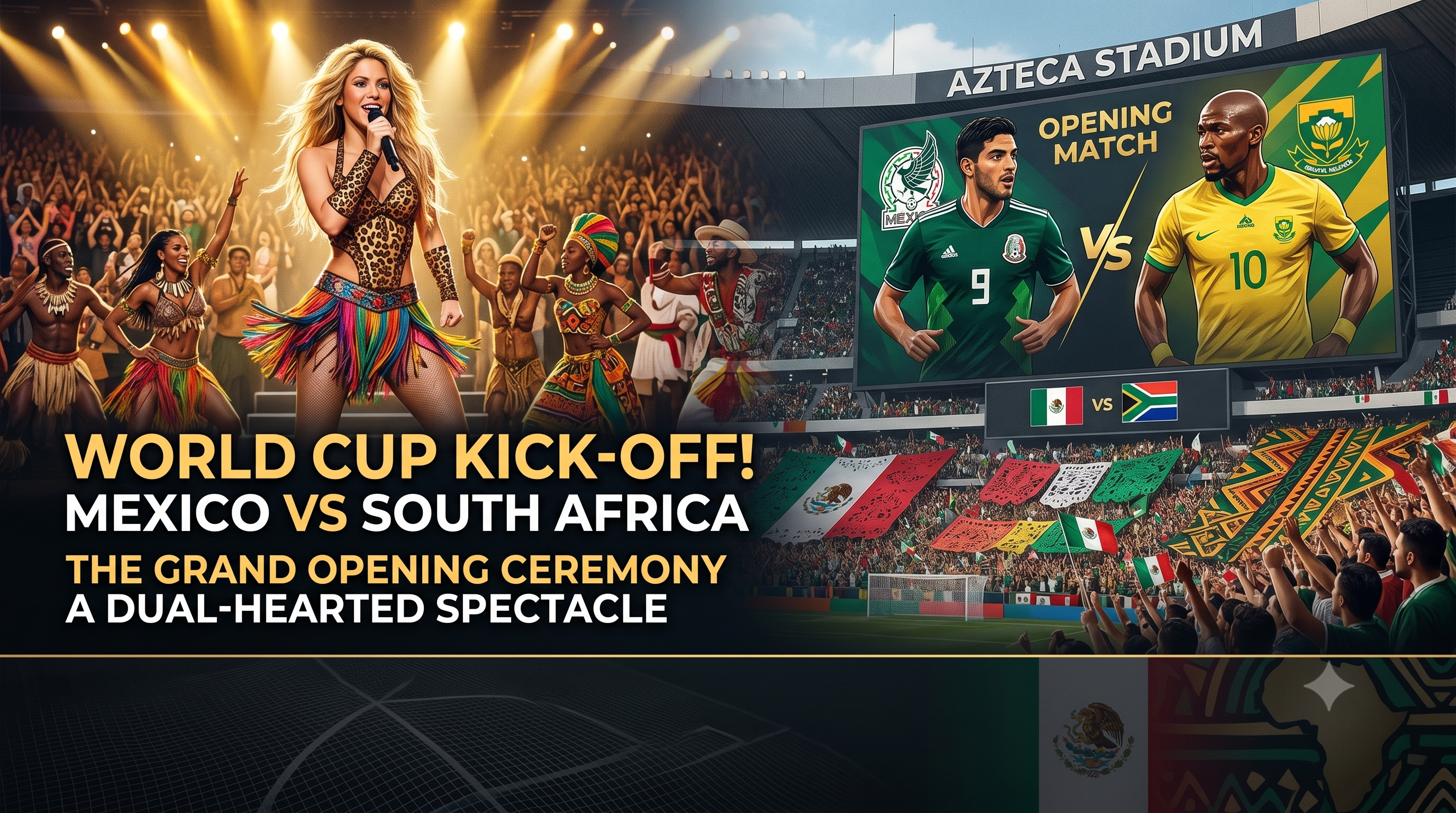 【Click to Watch Match NOW】How to Watch World Cup Opening Ceremony & Mexico vs South Africa :Free Live Stream, TV channel and Start Time All in Preview