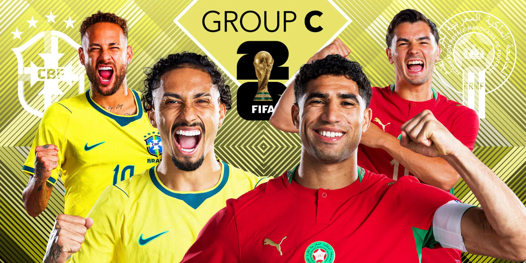 How to Watch World Cup Group C Brazil vs Morocco :Free Live Stream, TV channel and Start Time All in Preview