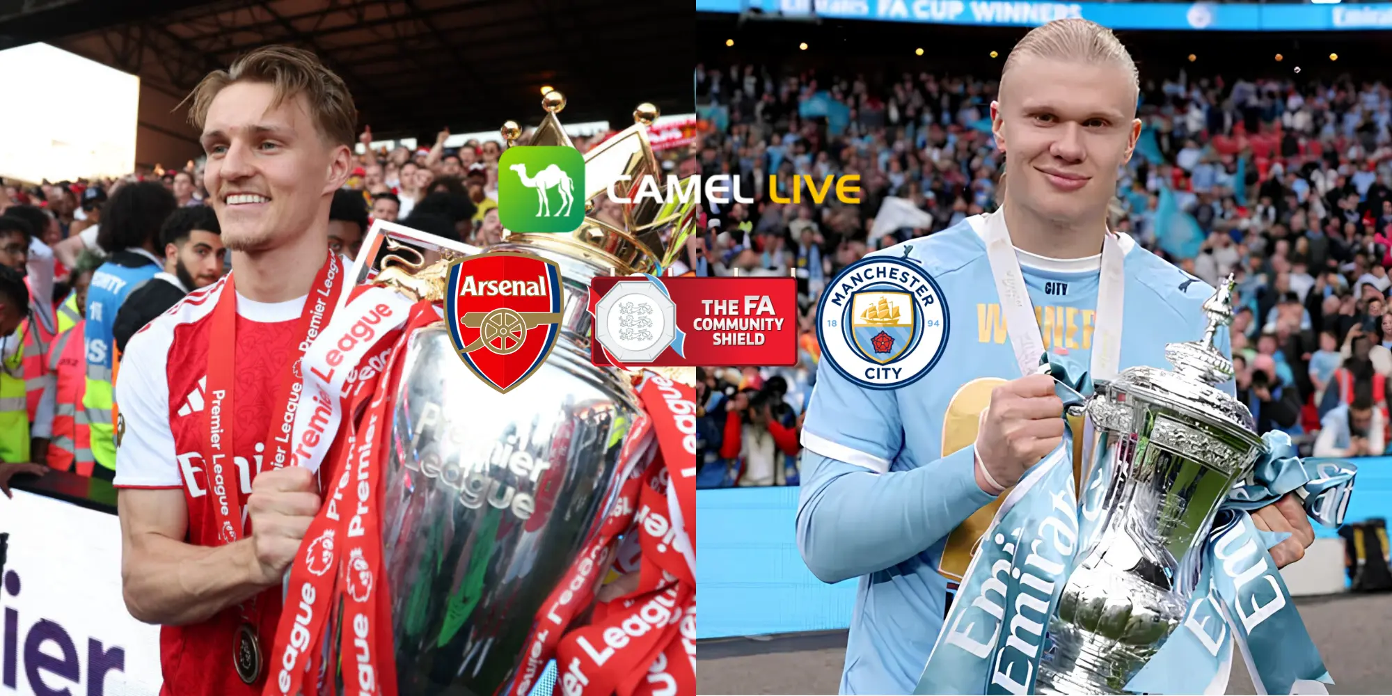How to Watch FA Community Shield Man City vs Arsenal: Free Live Stream & Kick-Off Time