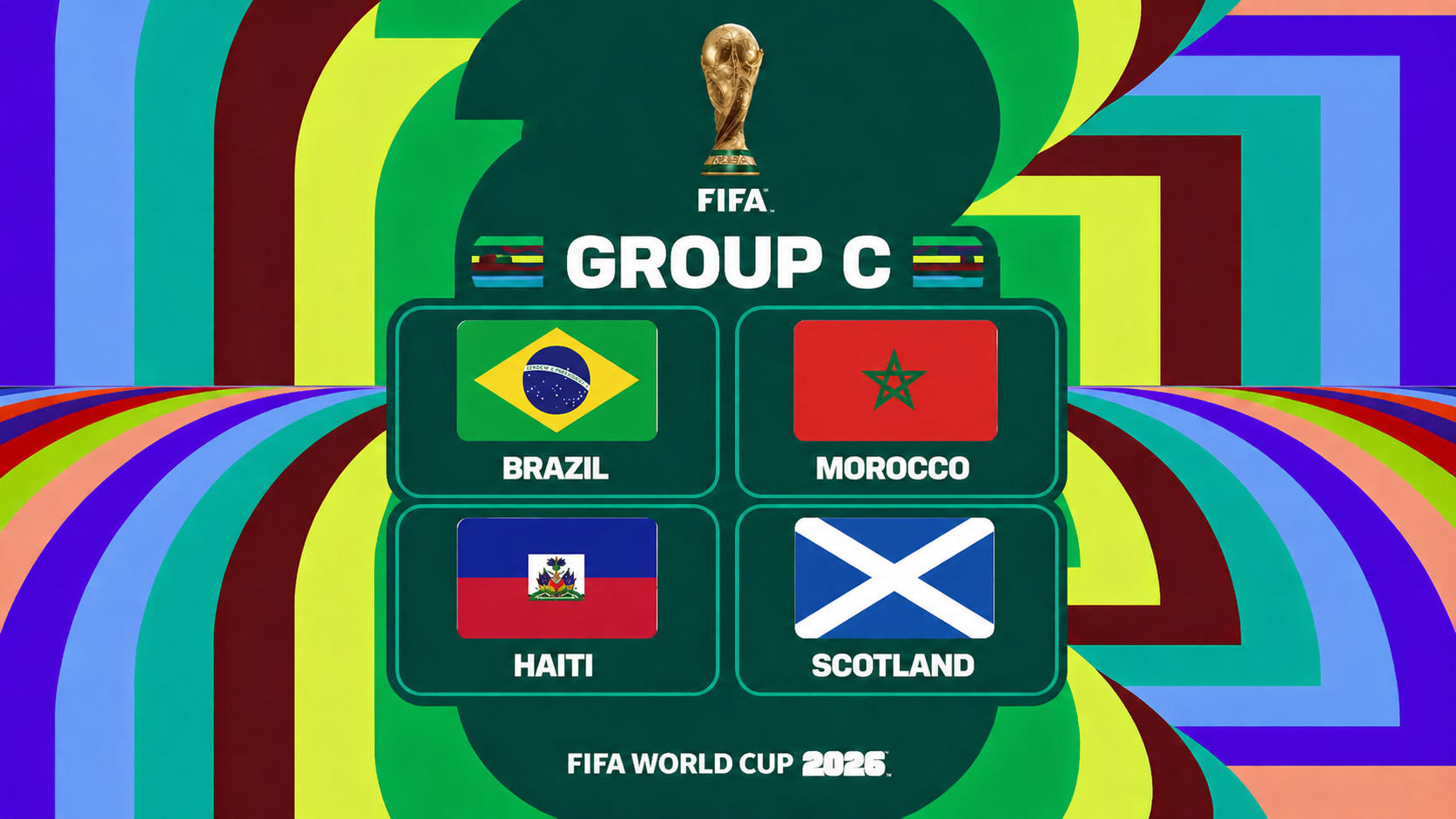 تحليل المجموعة C في كأس العالم FIFA: ملوك السامبا يتصدرون المشهد، والأبطال الأفارقة ينافسون على الصدارة